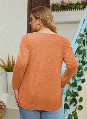 Siddhe Women Short Sleeve Plus Size Tunics, Square Neck Tops Casual Loose Fit T Shirt Blouse Summer 20253