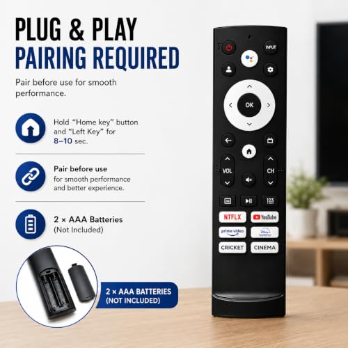 Generic Ethereal Remote Compatible for VU Cinema GloLED 4K - Image 4