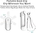Gosnap - Go Snap Camera-4k Thumb Action Camera, Wearable Mini Gosnap Body Camera with 360° Rotation Spring Clip, Hands-Free POV Recording for Bike Cycling, Pet, Vlogging, Underwater (White-4K)