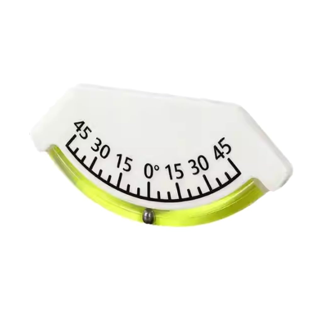 Udsknv[Ksl As Shown For Off-Road Vehicle Truck Rv Trailer Boat Compatible 45° Level Gauge 45° Inclinometer Accurate Measurement Proof Easy Installation