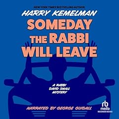 Diseño de la portada del título Someday the Rabbi Will Leave