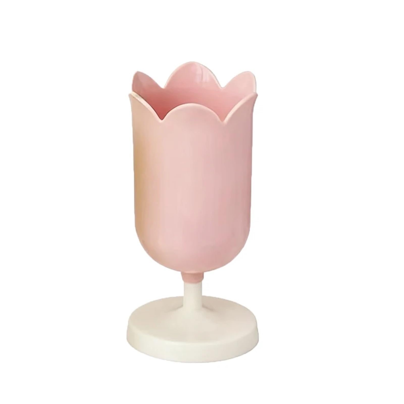 LXHZSY Desk Organiser 1pc Flower Pen Holder, Round Desktop Arrangement, Storage Decor(Pink 1pcs)