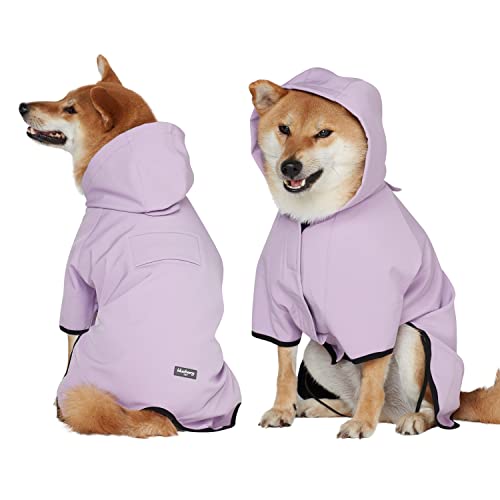 Coupe-vent à capuche avec laisse pour chien imperméable softshell - 4