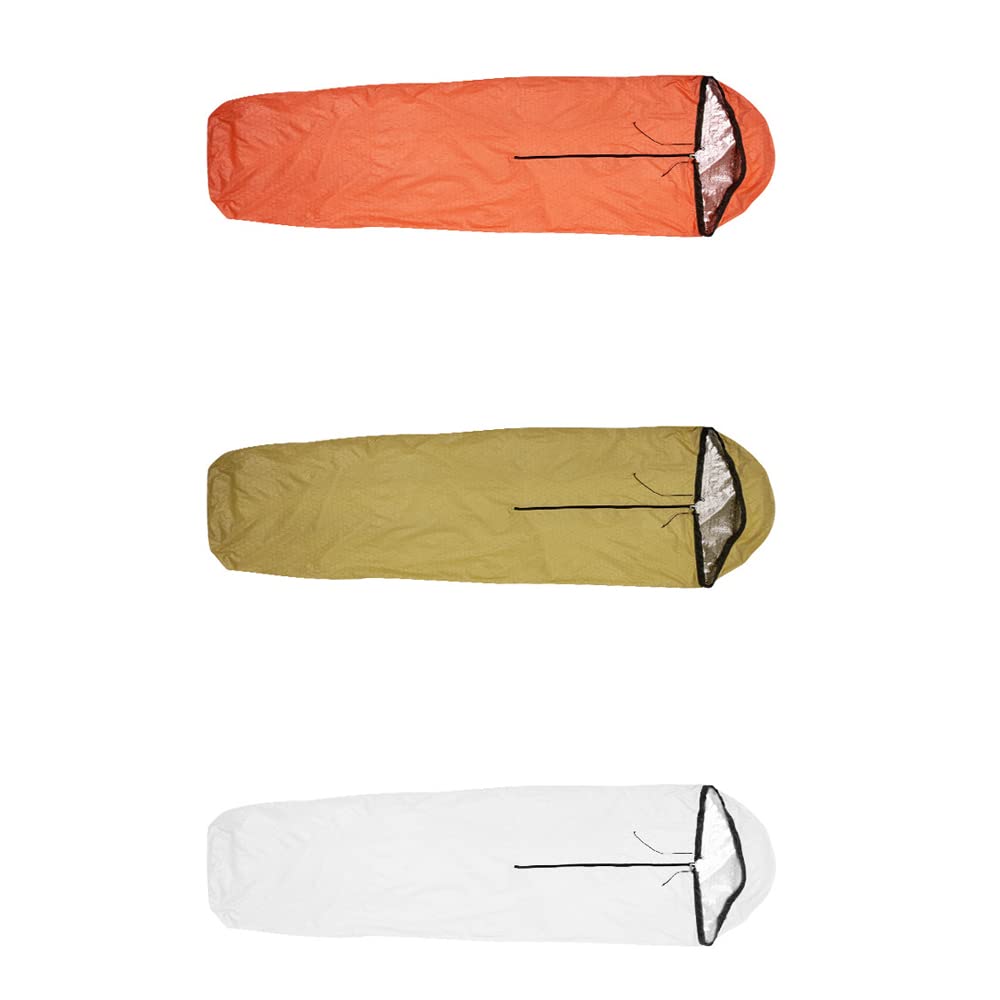 Outdoor-Schlafsäcke, tragbarer Notfall-Schlafsack, leichter Nylon-Schlafsack für Camping, Reisen, Wandern
