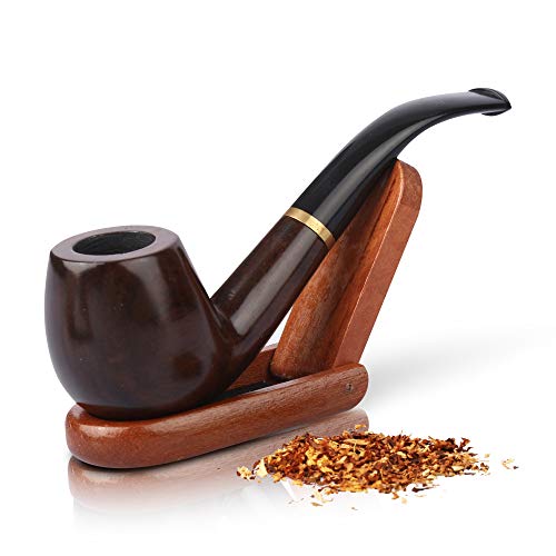 Tobacco Pipe - Smoking Pipe Kit - Stylish, Cool and Distinguished Wood Pipe