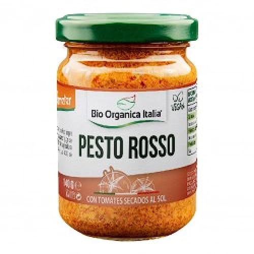 Pesto Rosso Vegano de Tomates Secos Bio Organica Italia 140 gr