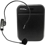 Casafoyer Amp-Up Mini Personal UHF Voice Amplifier with Wireless Microphone - (Pack Of 2)