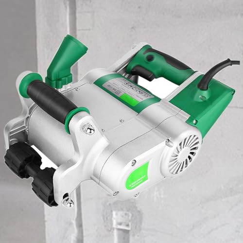 Cortadora eléctrica de pared para hormigón y ladrillo, cortador de ranura de moldeo, aleación de magnesio, ideal para cemento y mármol