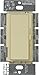 Lutron Diva Dimmer Switch for Incandescent Bulbs, 600-Watt/Single-Pole, DV-600P-IV, Ivory