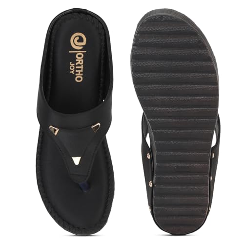 Image of ORTHO JOY doctor Footwear for women||Sandal For Women || Orthopedic Women's Fancy Slipper For Women