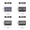 4Pcs Creative Tapes CD Enamel Pin Music Lovers Punk Lapel Pin Players Badge Set Retro Music Theme Tapes Brooches Clothing Bags Jacket Hat Accessory #5