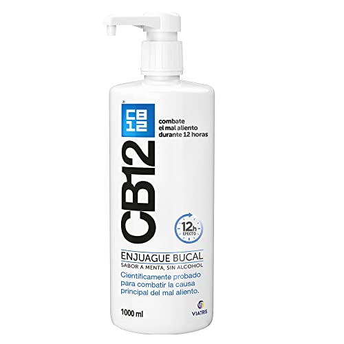 CB12 Enjuague bucal - Combate la causa principal del mal aliento - efecto probado científicamente...