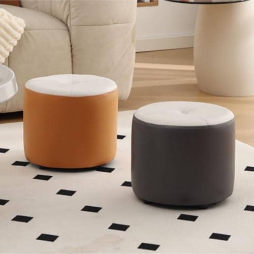 Repose-pieds doux petit modèle bleu au design scandinave polyvalent - 4