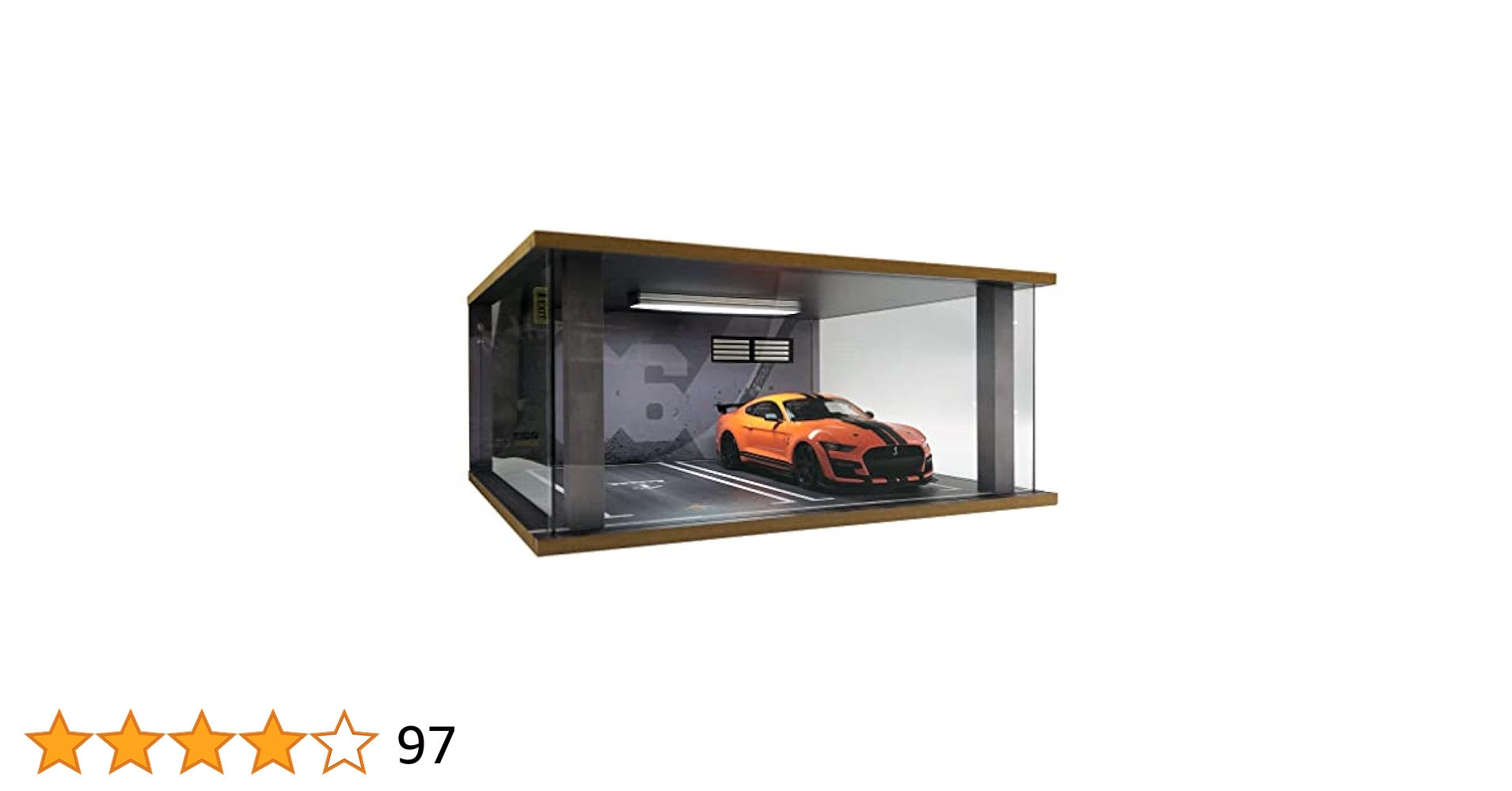 Amazon.co.jp: 1/18スケールモデルカーディスプレイケース - 1