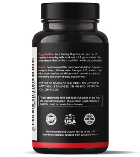 Image of Natgrown Black Maca Root & Panax Ginseng Capsules 1500 mg - 120 Count
