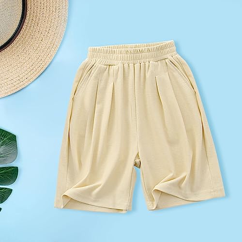 Summer Shorts for Boy Girl Casual Sport Shorts Youth Dry-Fit Active Athletic Basketball Gym Short with Pocket4