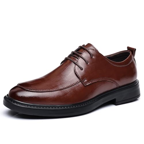 Men's Dress Shoes Casual Oxford Lace-up Fashion Business Formal Shoes3