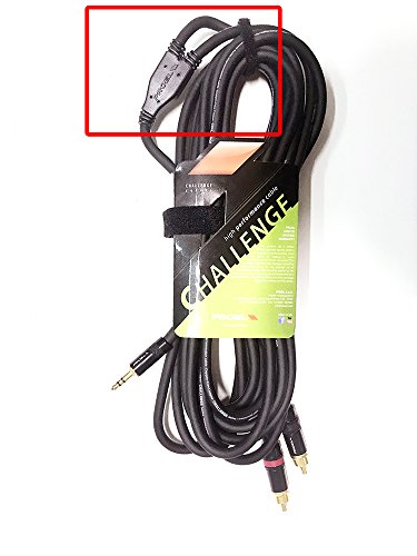 Proel CHLP215LU3XL - Cavo audio professionale con nodo Y e connessioni Jack stereo 3,5mm a 2x spina RCA (3mt)