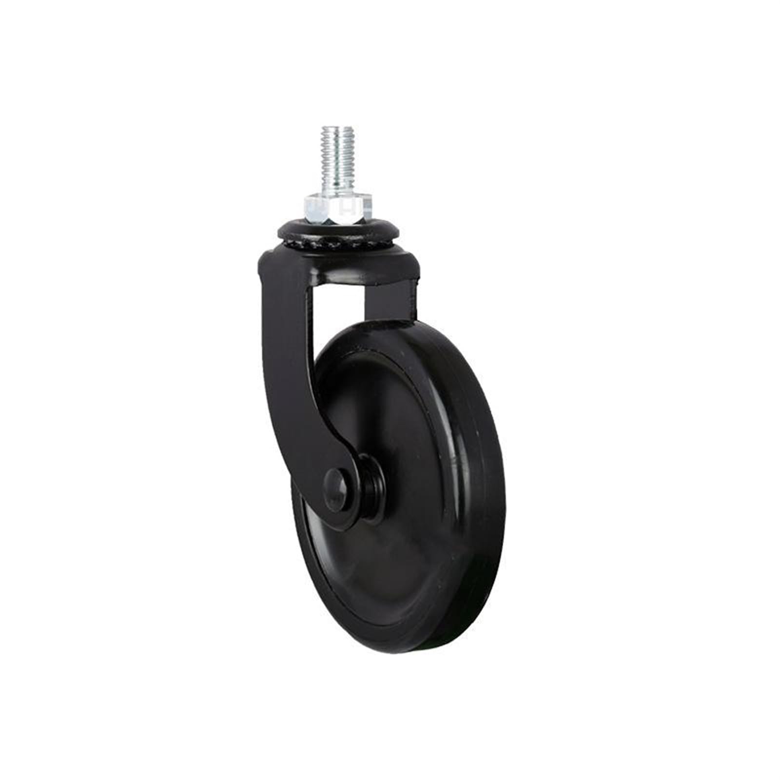 Roues Silencieuses en PP de 3 Pouces pour Meubles - Kit de Roulettes de Chariot avec Frein AVIMYA