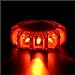 XGEBPQ 9 Modes 12 LED Roadway Safety Traffic Light Flare Flashing Warning Alarming Lamp Magnetic Base Disc Beacon for Car Truck Boat(10)