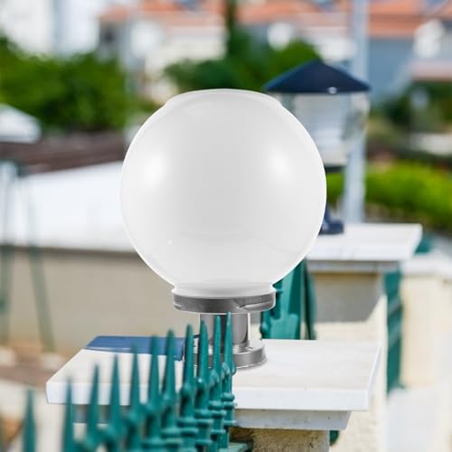 Lámpara esférica solar de 250mm para iluminar tus noches de terraza y jardín 6