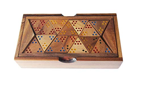 Juego de Triominós de Madera
