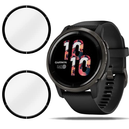 GARMIN venu2【3Dソフトアクリルフィルム】 3D 湾曲したソフトフィルムガーミン Venu 2 プラス Venu3 Venu