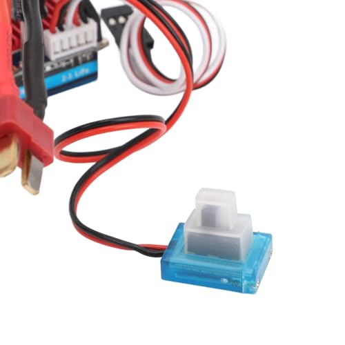 ESC 25A HUIOP para barcos y coches RC con carcasa de aluminio resistente 7