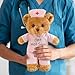 Personalized Doctor Nurse Bear, 12 inch Plush Toy Bear, Medical Professional Student Graduation Gift, Appreciation Gift, Custom Teddy Bear for Nursing Student, New Doctor, Gifts for Nurse Doctor