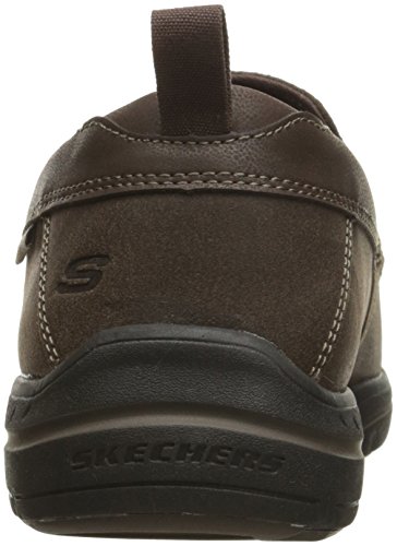 Skechers Skechers Herren Harper Forde Laufschuhe, Dark Brown Leather, 40 EU