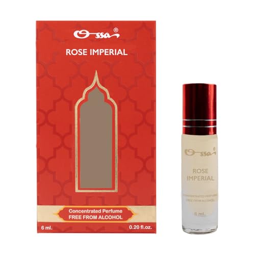 Image of Rose Imperial Concentrated Perfume 6ml | Alcohol Free Roll On Attar For Men & Women | Premium Long Lasting Unisex Fragrance With Lemon, Rose And Musk Notes Ideal For All-Day Wear And Perfect for Gift