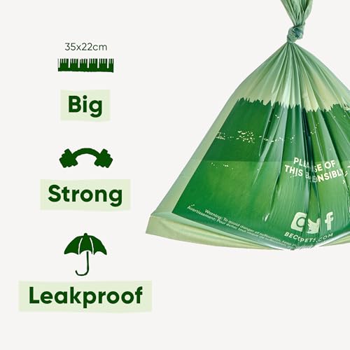 Image of Beco Bags - Value Pack - 270 Large Unscented Poop Bags for Dogs - Eco-Conscious
