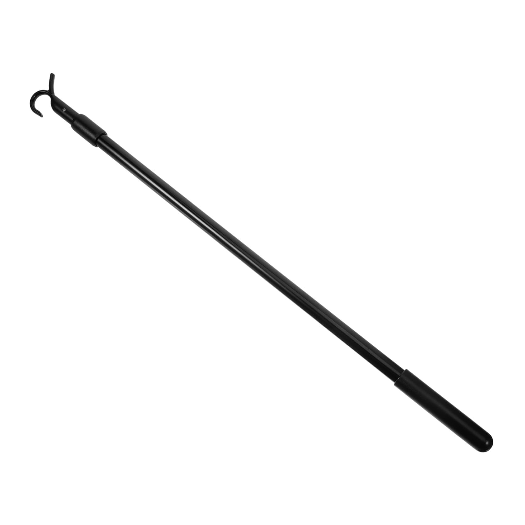 NUOBESTY Lot De 4 Tringles À Rideaux Rétractables Et Rotatives Télescopiques Et Inclinables Extensibles en Alliage D'Aluminium Noires