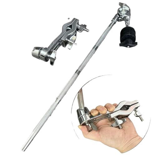 Soporte universal para platos de batería con brazo extensible miniatura 2