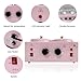 Double Pots Wax Warmer Professional Melted Wax Beads for Hair Removal,Fast Electric Wax Heater with Adjustable Temperature Set for Women (Pink-Double Pots)