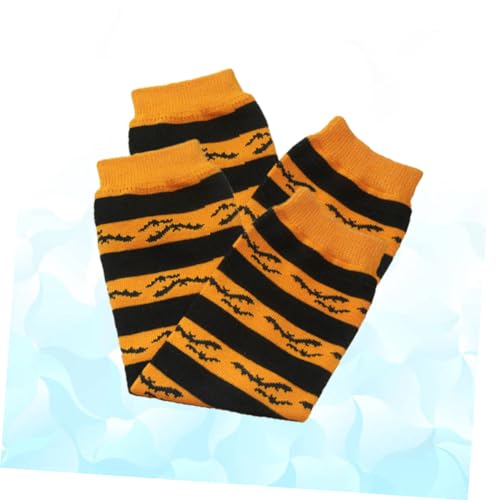 1pair Bat Pattern Warm Knee Socks for Boys and Girls Protective Stockings for Boys and Girls for Parties and Everyday Wear Stylish Socks for Comfort and Warmth4