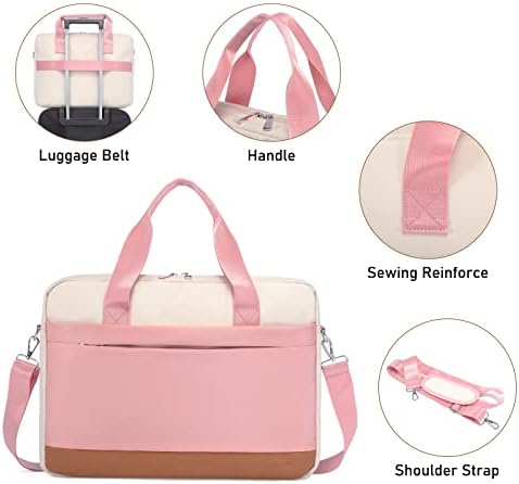 LOVEVOOK Laptop Bag,15.6 inch laptop case for women men slim computer bag for work Business Travel 5 LOVEVOOK Laptop Bag,15.6 inch laptop case for women men slim computer bag for work Business Travel