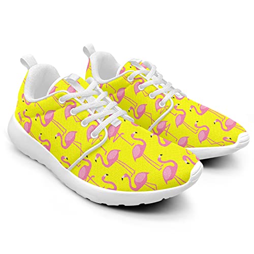 Flamingos Shoes for Women Walking Running Athletic Lightweight Shoes Tennis Sports Comfortable Sneaker Gifts