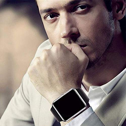 fghdfdhfdgjhh Fit GT08 Unisex Reloj Inteligente con función de cámara Deportes Muñequera Bluetooth Hombre Mujer Reloj de Pulsera