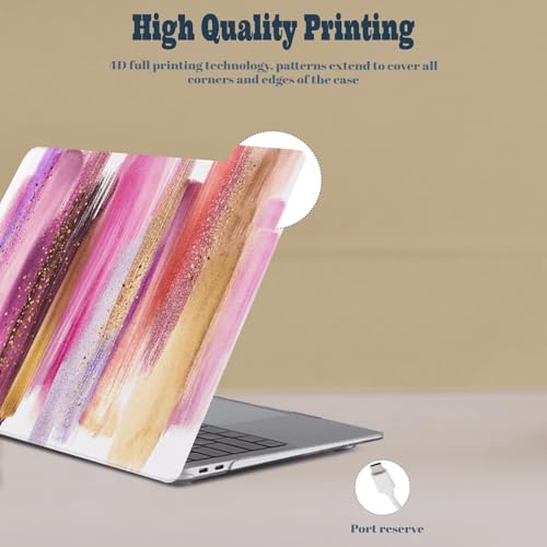 Funda MacBook Pro 15 arcoíris para oficinas y cafeterías creativas 5