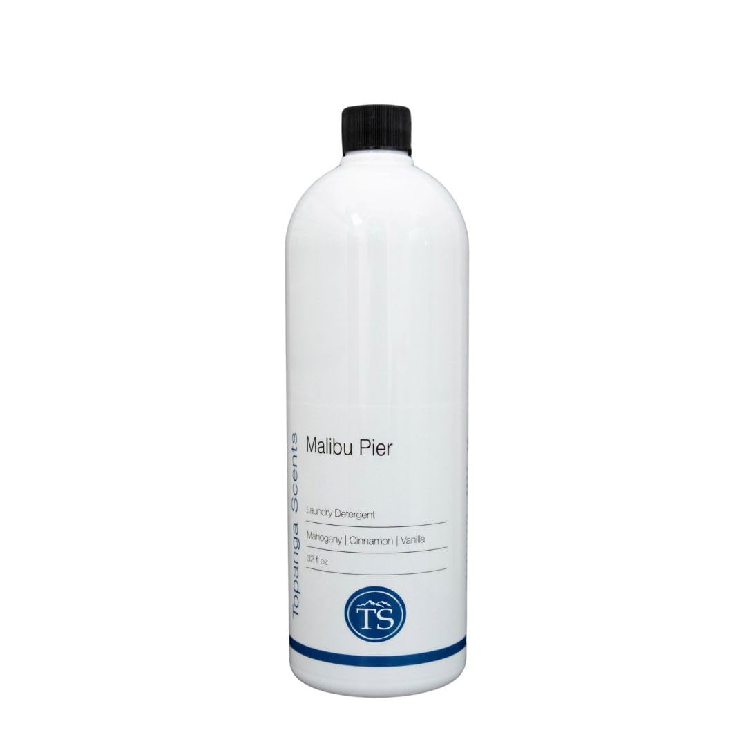 Topanga Scents Malibu Pier Laundry Detergent, Plant-Based, 32 fl oz