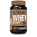 Authentic WHEY Muscle Building Whey Protein Powder - Low Carb, Non-GMO, No Fillers, Mixes Perfectly - Delicious Salted Chocolate Carmel Flavor - 2LB Tub