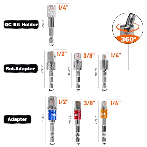 AmazingFree 39-Piece Flexible Drill Bit Extension Set by AmazingFree - Used condition - Image 5