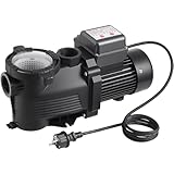 VEVOR Bomba para Piscina 550 W Caudal Máximo de 14000 L/H Bomba de...