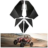 KIWI MASTER Lower Half Door Inserts Panels Compatible for 2014-2019 Polaris RZR XP 1000 Turbo 2 Door