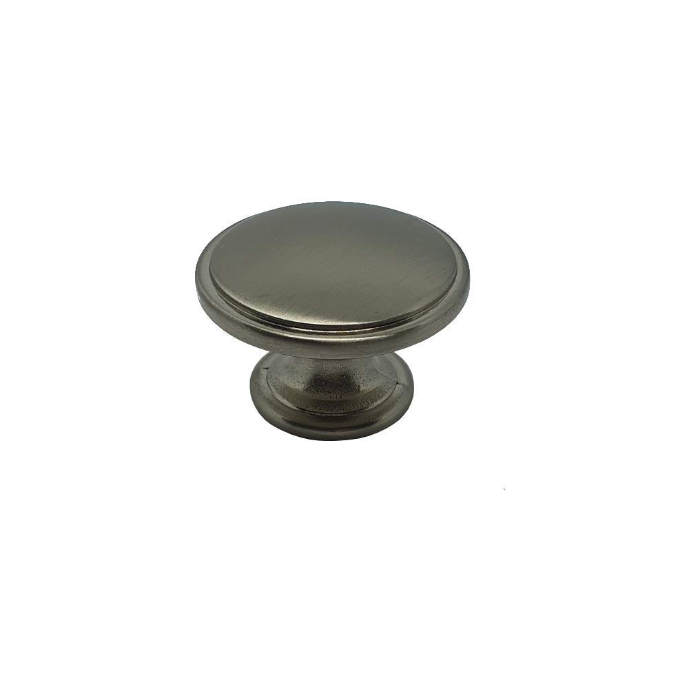 FittingsCo Knob Collection Copper/Chrome/Black/ 38mm Diameter, 6 Finishes Available Kitchen & Bedroom Knob Handles (Polished Chrome)