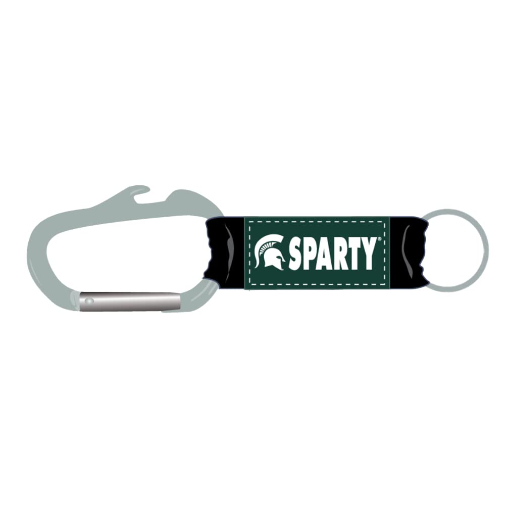 Mousqueton porte-clés Michigan State Spartans pour fans
