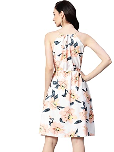 Image of arriva fab Women's Knitted Polyster Printed Dress