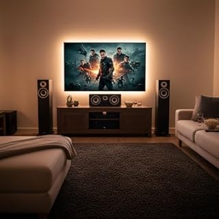 Dynavoice Magic C-4 Noir Mat – Enceinte Centrale Passive 2 Voies, Woofer 2x4 + Tweeter 1", Bass Reflex Frontal, 100W, pour Home Cinéma 5.1 et 7.1