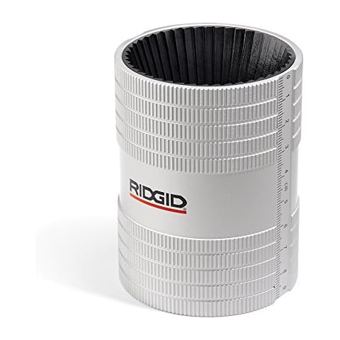 Ridgid 29993 227S Stainless Steel Pipe Reamer Tool, 1/2-inch to 2-inch Inner/Outer Reamer, Chrome, Small Cover